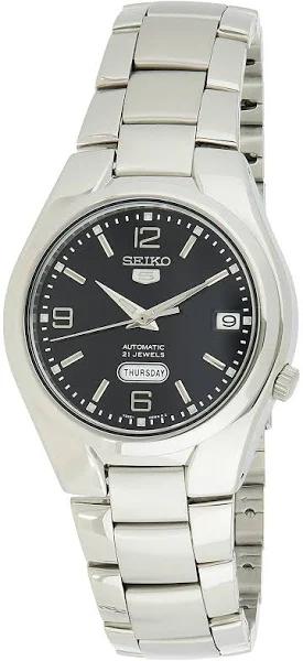 Seiko 5 Automatic Black Dial Mens Watch SRPB83