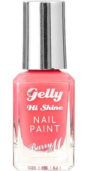 Barry M Gelly Hi Shine Nail Paint - Pink Grapefruit