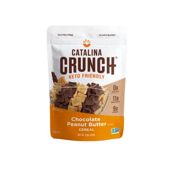 Catalina Crunch Cereal, Keto Friendly, Chocolate Peanut Butter - 9 oz