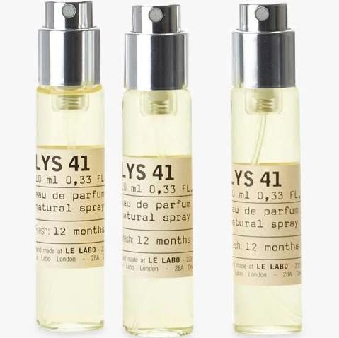 Le Labo Lys 41 Eau De Parfum Travel Tube Refills 3x10ml