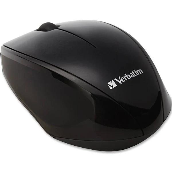 Verbatim Wireless Multi-Trac Blue LED Optical Mouse (Black)