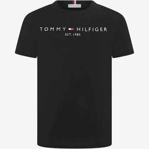 Tommy Hilfiger Kids' Essential Short Sleeve T-Shirt Black