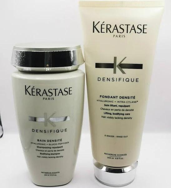 Kerastase Densifique Shampoo and Conditioner Set, Thickening and Volumising for Fine Hair, with Hyaluronic Acid, Contains Shampoo and Conditioner, Duo