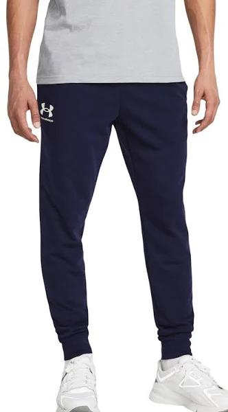 Under Armour Rival Terry Jogger Trousers Dark Blue - XXL