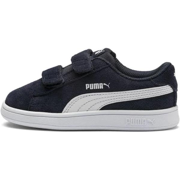 Smash V2 Suede Sneakers - Infant 0-4 Years in Peacoat/White, Size 6, Textile by Puma