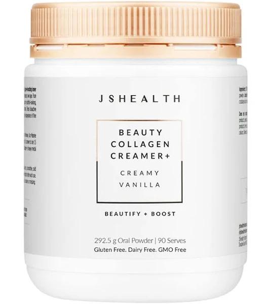 Beauty Collagen Creamer + by JSHealth Vitamins 90 Serves / Creamy Vanilla