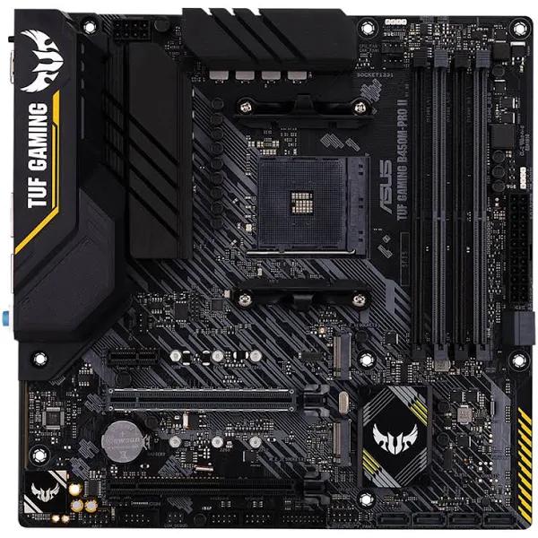 Asus TUF Gaming B450M-PRO II Motherboard AMD B450 Socket AM4 Micro ATX