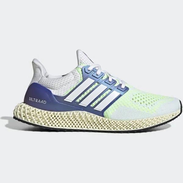 Adidas Ultra 4D 'White Sonic Ink' Sneakers | Men's Size 10