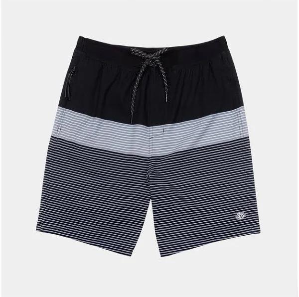 Piping Hot Gradient Boardshorts | Black | Size XS