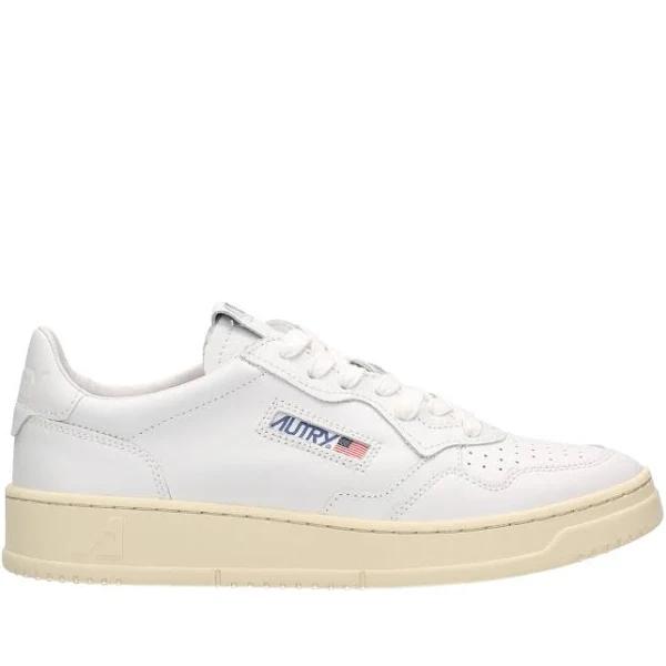 AUTRY White Medalist Low Sneakers