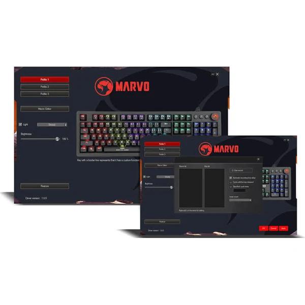 Marvo G917 USB Mechanical Keyboard Blue Switch - Keyboards - Afterpay, Delivery and Click & Collect Available