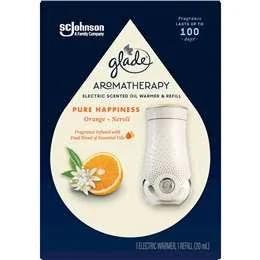 Glade Aromatherapy Electric Scented Oil Warmer Orange & Neroli 20ml