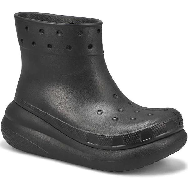 Crocs Crush Boot; Black, W6/M4