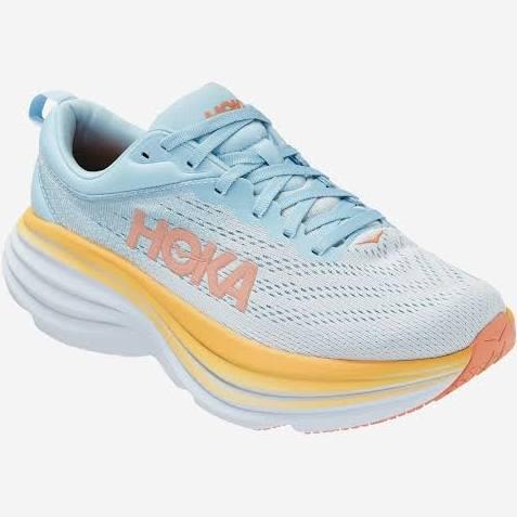 Hoka Womens Bondi 8 Shoes Summer Song / Country Air