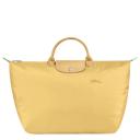 Longchamp Le Pliage S Green Canvas Travel Bag - Wheat in Wheat