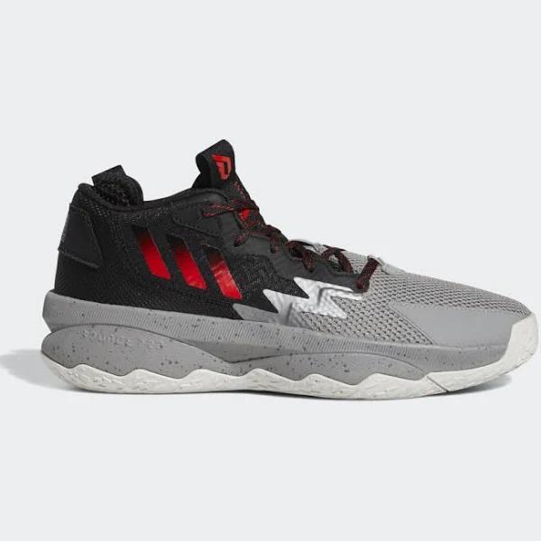 Adidas Dame 8 Grey Three / Red / Core Black HR1558 Men's