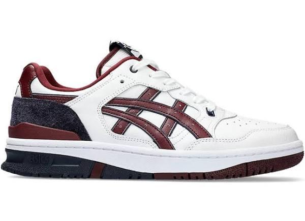 ASICS EX89 White Port Royal Burgundy