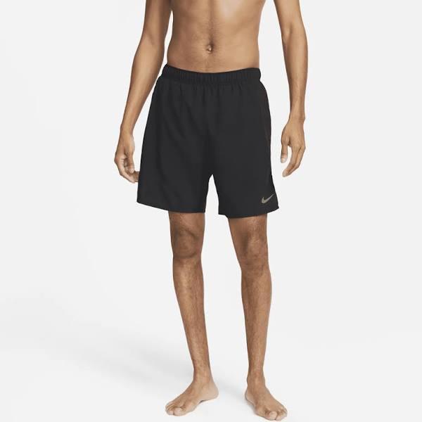 Nike Mens Dri-FIT Challenger 5 Inch Brief Lined Shorts, XL / Black