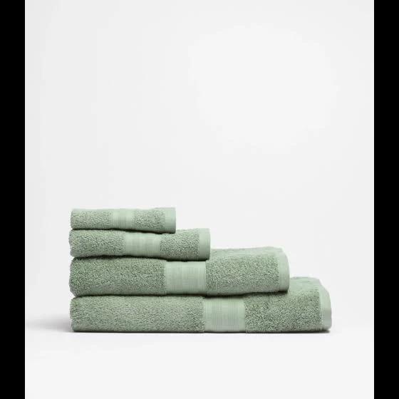 Grandeur Hand Towel - Green - AfterPay & zipPay Available