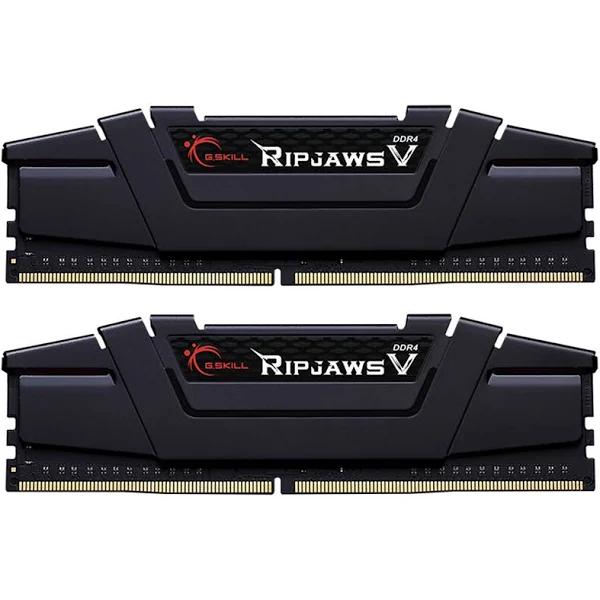 G.SKILL Ripjaws V 32GB (2x 16GB) DDR4 3600MHz Memory - Black F4-3600C18D-32GVK