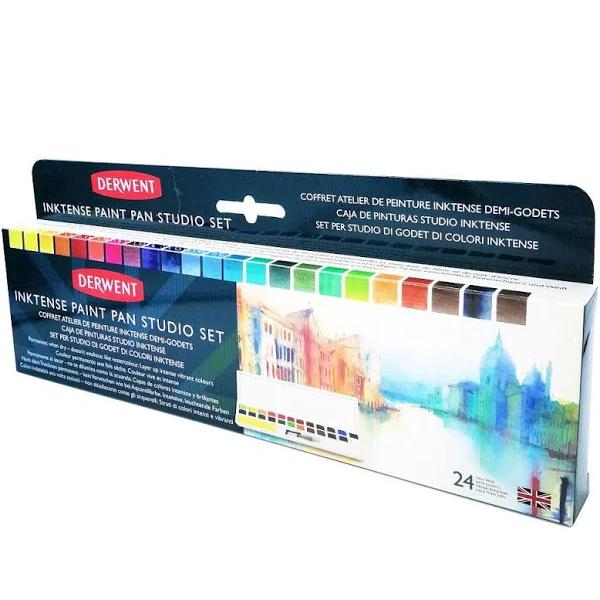 Derwent Inktense Paint 24 Pan Set