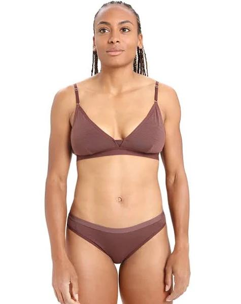 Icebreaker Siren Womens Bra - Umber - M