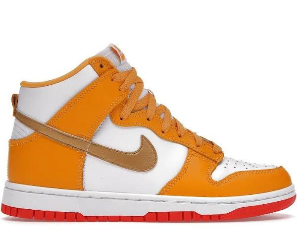 Nike Dunk High 'University Orange' Sneakers | Gold | Women's Size 6