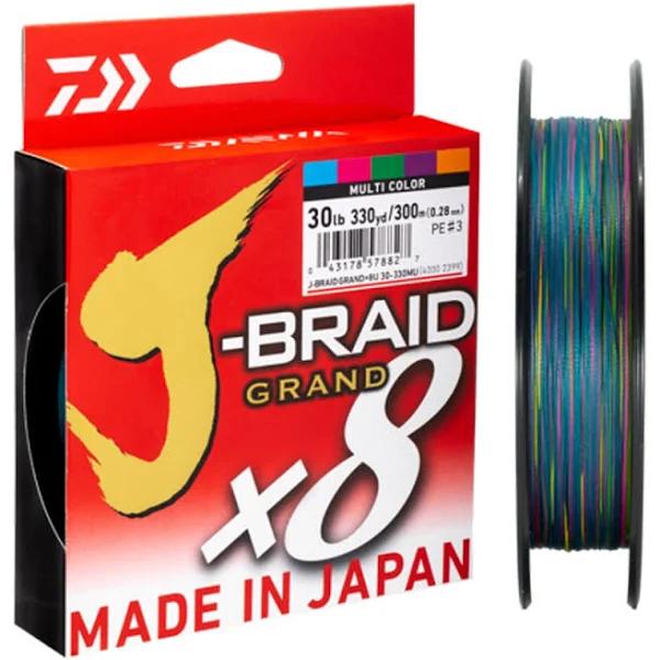 Daiwa J-Braid Grand X8 300 m Multicolor