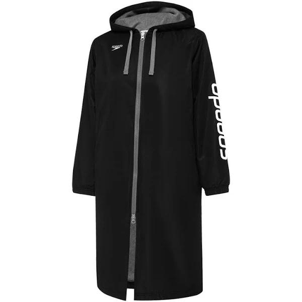 Speedo Unisex Logo Deck Coat - Black - 3XSmall