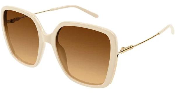 Chloe CH0173S 005 Sunglasses White/Gold