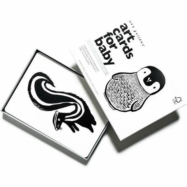 Wee Gallery - Black White Collection Art Cards For Baby