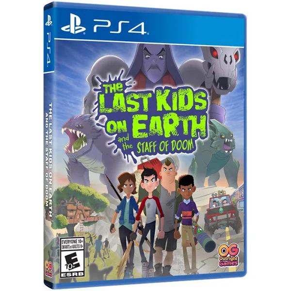 Playstation PS4 The Last Kids On Earth and The Staff of Doom Clear