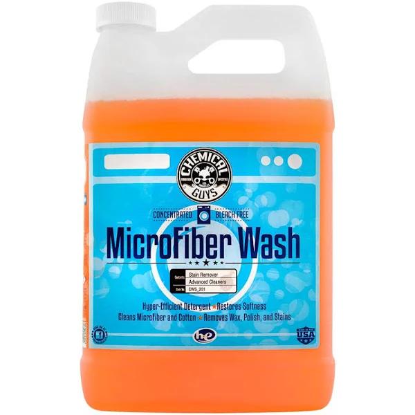 Chemical Guys CWS_201 Microfiber Cleaning Cloth & Car Wash Towel Concentrated Cleaning Detergent , 128 fl. oz (1 Gallon)