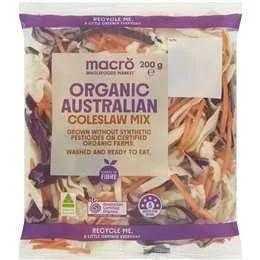 Woolworths Organic Salad Coleslaw 200g