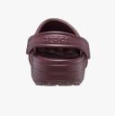 Crocs Unisex Classic Platform Lined Clog - Dark Cherry