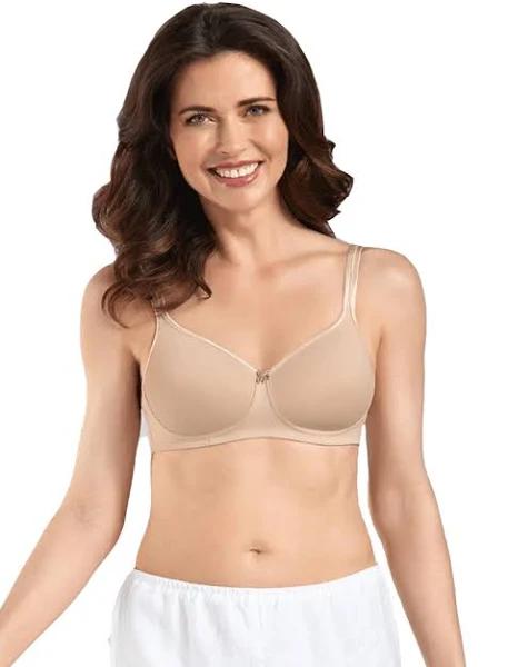 Amoena Mara Padded Mastectomy Bra: Light Nude 10DD