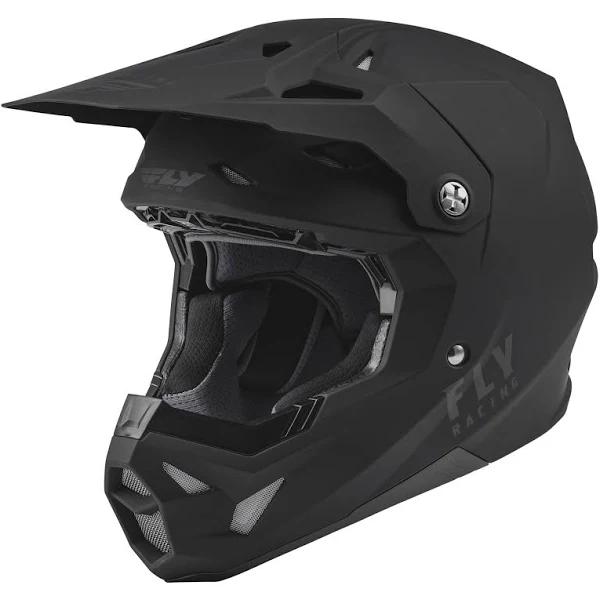 Fly Racing Youth Formula CP Solid Helmet - Matte Black - S LG