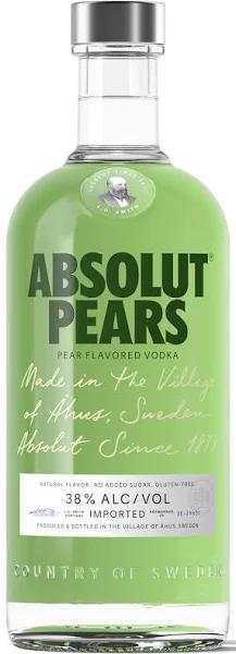 Absolut Pears Flavoured Swedish Vodka 750ml