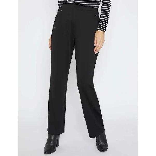 Millers Full Length Pocket Detail Ponte Lounger Straight Leg Pant - Size 16 - Womens