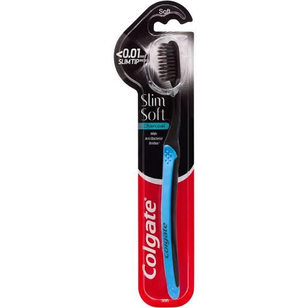 Colgate Slim Charcoal Toothbrush - Soft