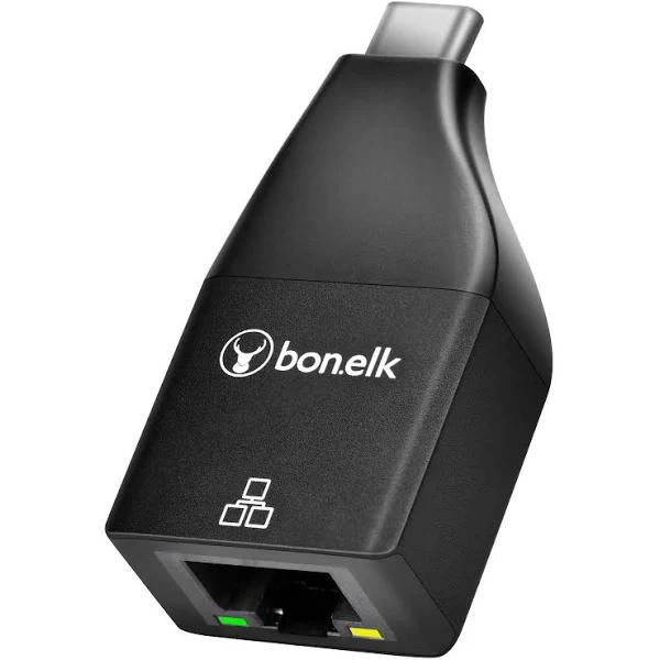 Bonelk USB-C To Gigabit Adapter (Black)