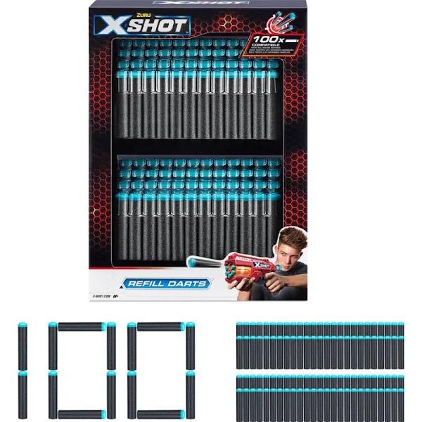 X-Shot Excel Foam Darts Refill Pack 100 Darts