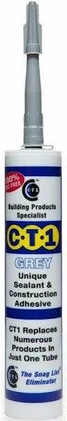 C-Tec CT1 Multi-Purpose Adhesive Sealant - Grey