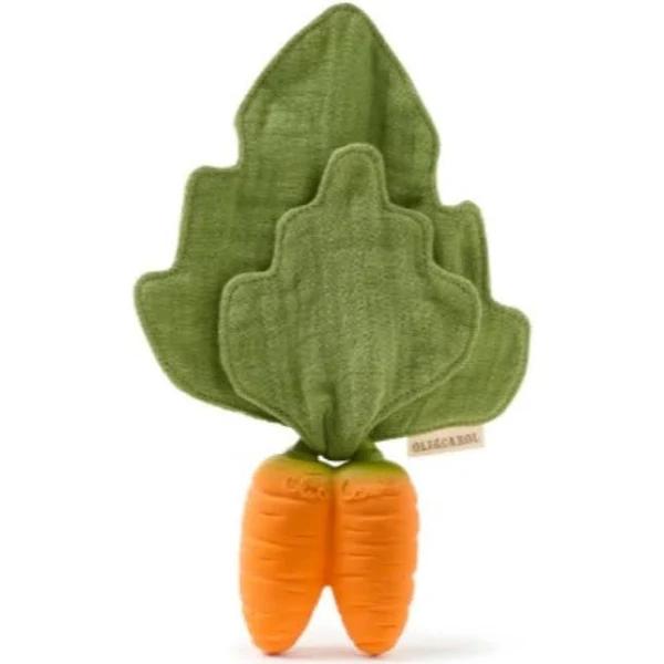 Oli & Carol - Cathy The Carrot Mini Doudou - Teether