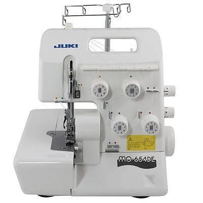 Juki MO600N Series, MO654DE Portable Thread Serger Sewing Machine, White