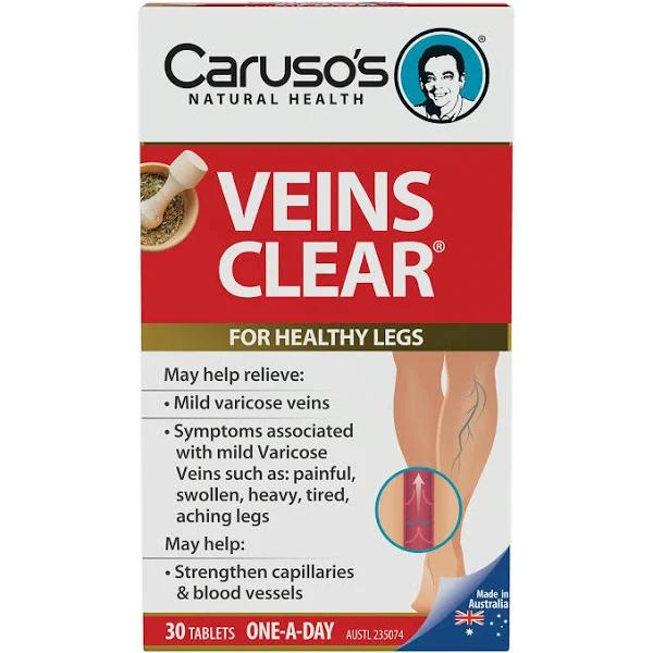 Caruso's Veins Clear - 30 Tablets