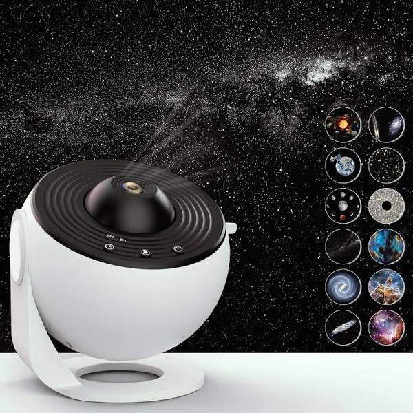 Sunbox Star Projector,planetarium Projector Galaxy Projector For Bedroom,12 Galaxy Discs Large Projection Area Led Lights For Room Decor Home