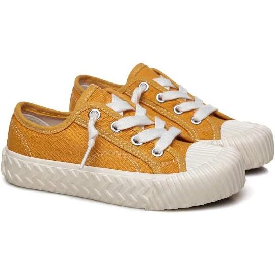 TARRAMARRA Canvas Sneakers Kids Cracker Plus Yellow / 31