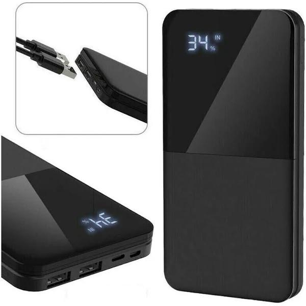 50000mAh Portable Power Bank Charger With LCD 2USB External Battery Pack - AfterPay & zipPay Available