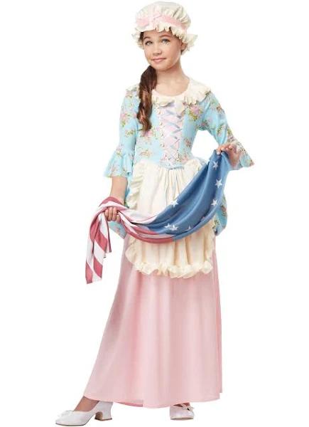 Colonial Lady Girls Costume